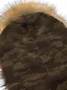 Camouflage Spliced Fur Hooded Fleece Jacket - 2262 sold by Thesupermade