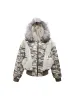 Camouflage Spliced Fur Hooded Fleece Jacket - 2262 sold by Thesupermade