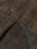 Dirty-Dye Gradient Denim Shirt sold by Thesupermade