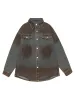 Dirty-Dye Gradient Denim Shirt sold by Thesupermade