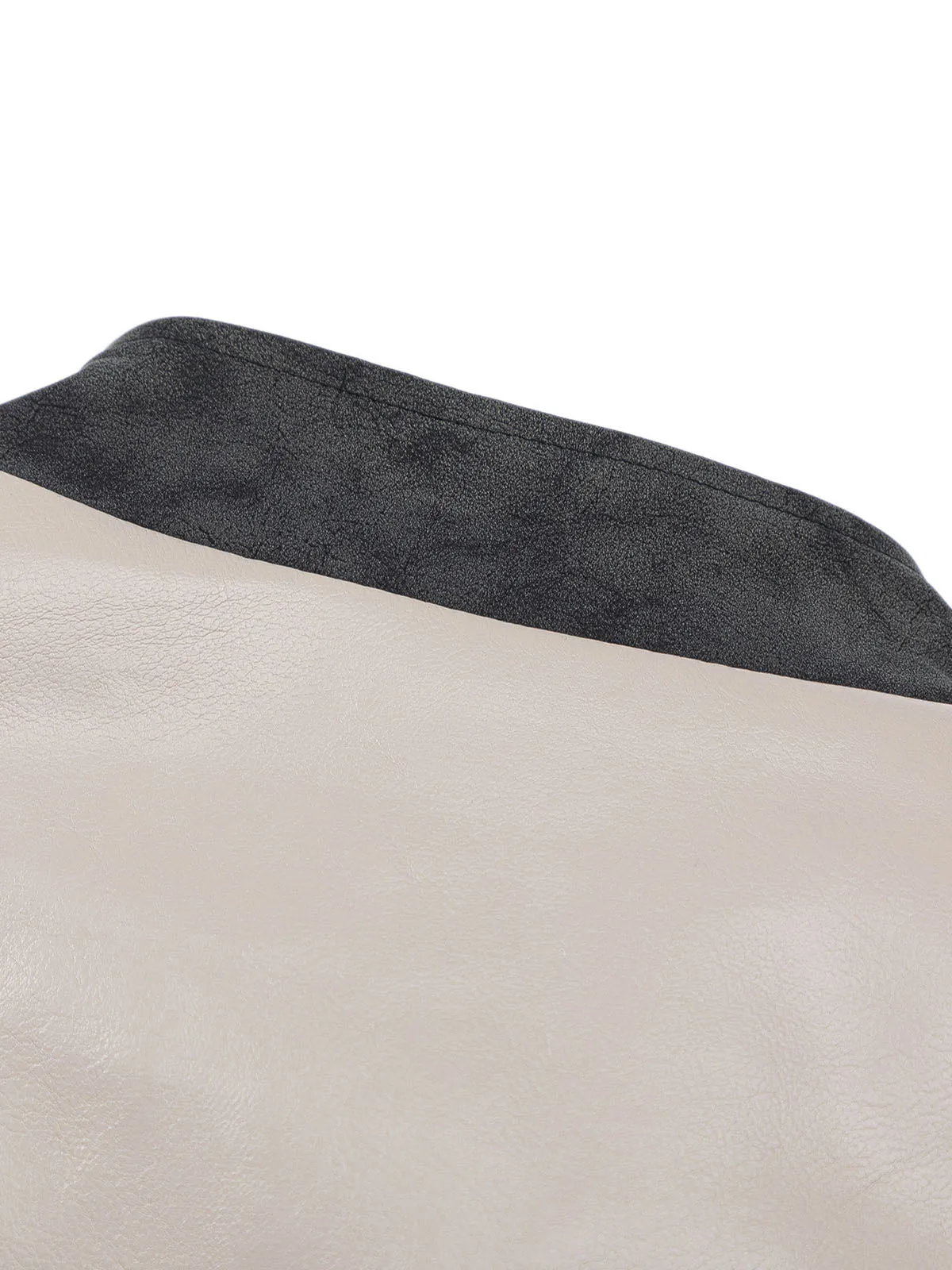 Matte PU Moto Leather Jacket sold by Thesupermade product image thumbnail 3