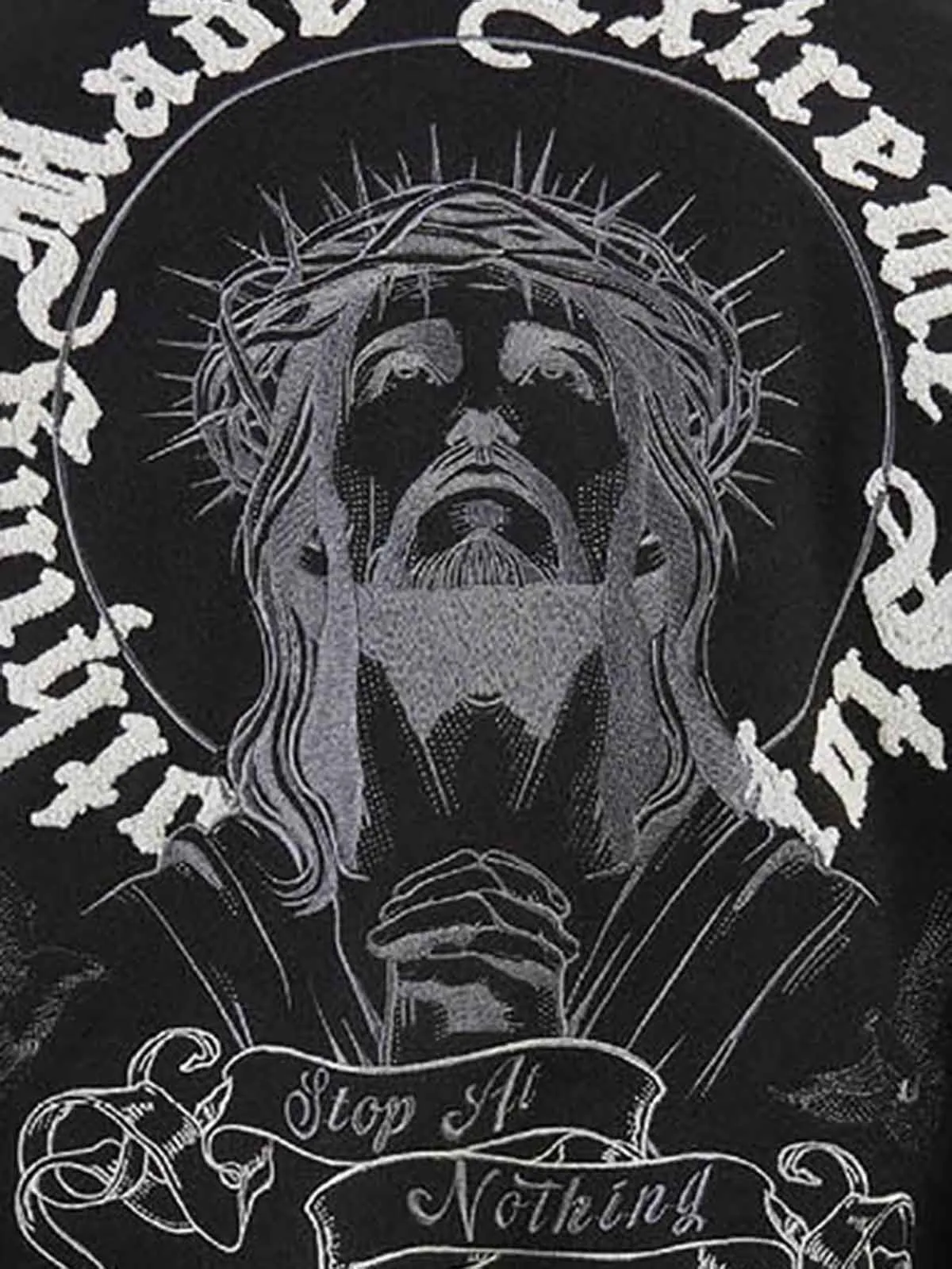 Retro Heavy Embroidery Devil Bomber Jacket - 2268 sold by Thesupermade product image thumbnail 4