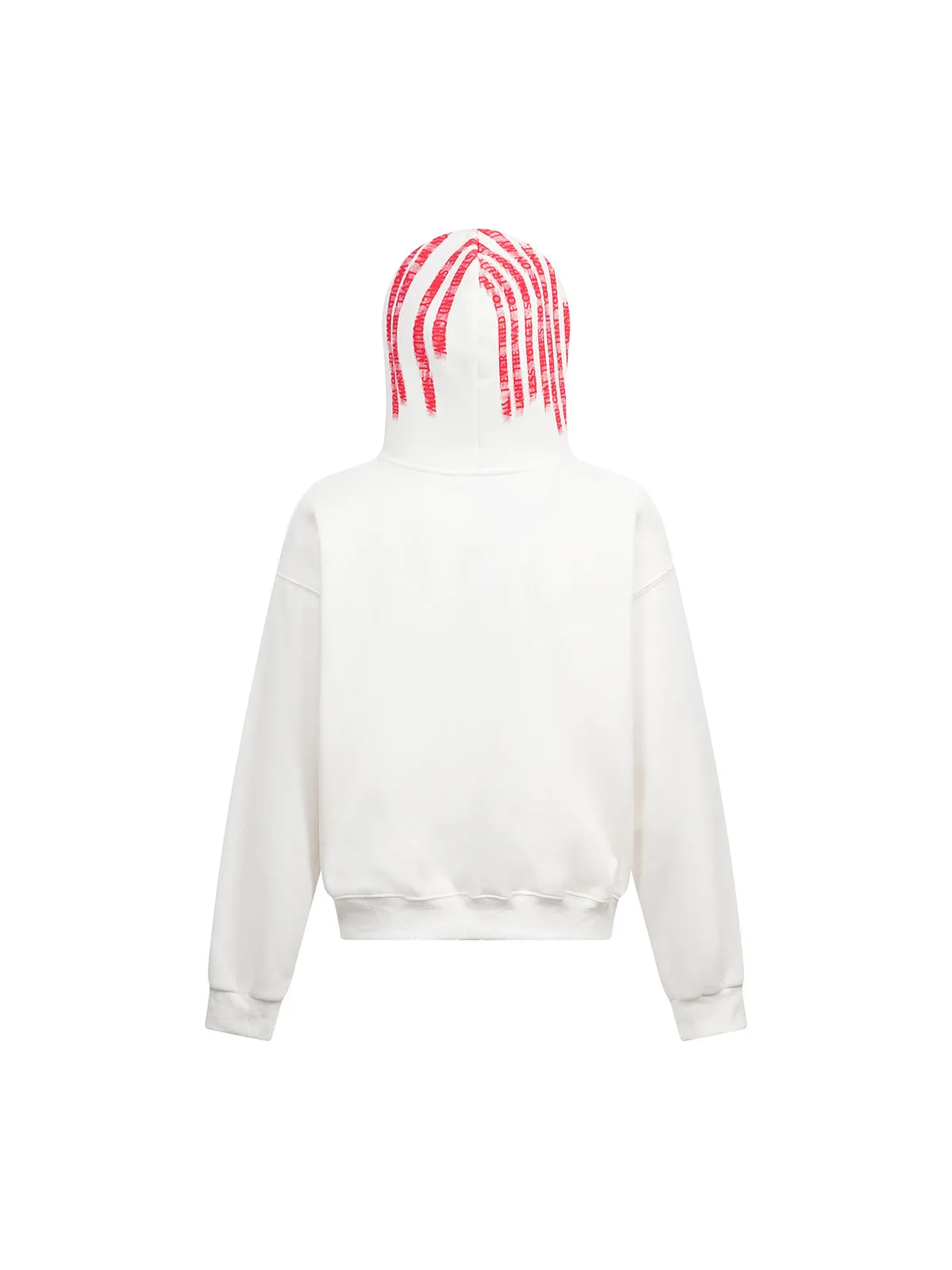 Lettering Fleece Hooded Sweatshirt sold by Thesupermade product image thumbnail 3