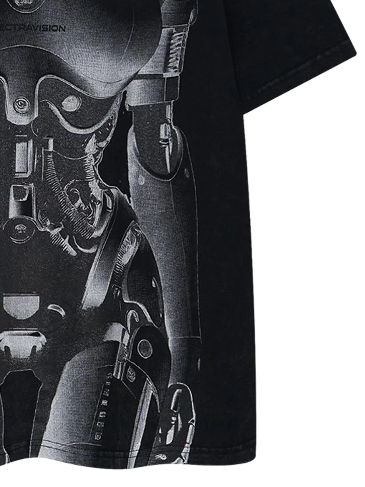 Street Robot Cyberpunk T-shirt sold by Thesupermade product image thumbnail 4