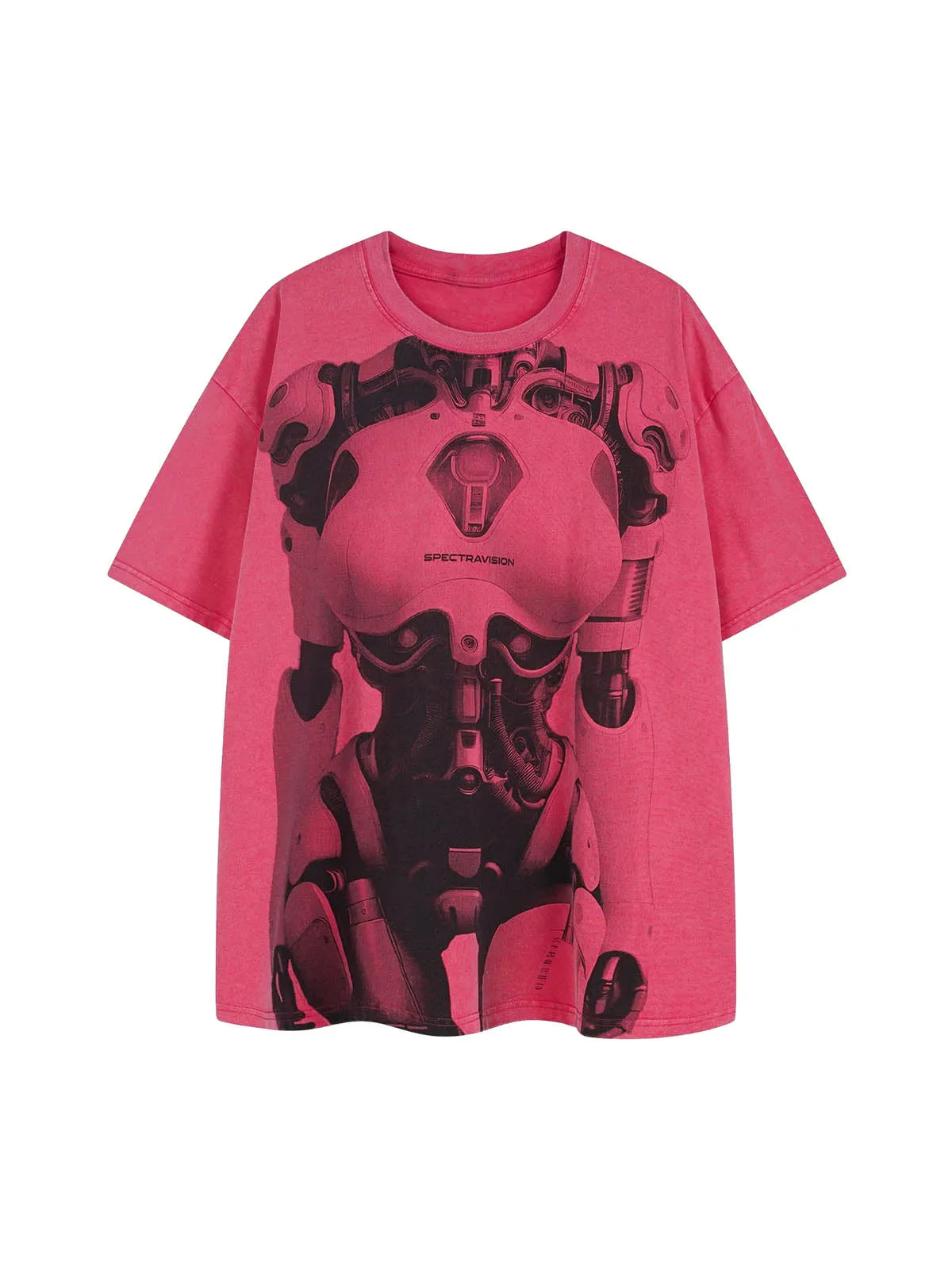 Street Robot Cyberpunk T-shirt sold by Thesupermade product image thumbnail 3