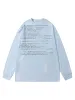 Letter Print Long Sleeve Crew Neck T-shirt sold by Thesupermade