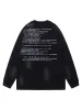 Letter Print Long Sleeve Crew Neck T-shirt sold by Thesupermade
