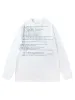 Letter Print Long Sleeve Crew Neck T-shirt sold by Thesupermade