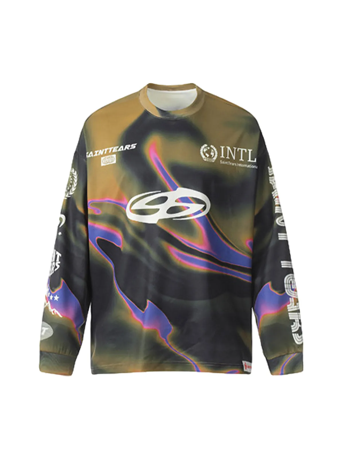 Quick Dry Racing Long Sleeve T-shirt sold by Thesupermade product image thumbnail 2