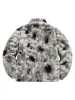 Tie-Dye Stand Collar Cheetah Fur Jacket sold by Thesupermade