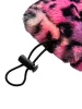Tie-Dye Stand Collar Cheetah Fur Jacket sold by Thesupermade