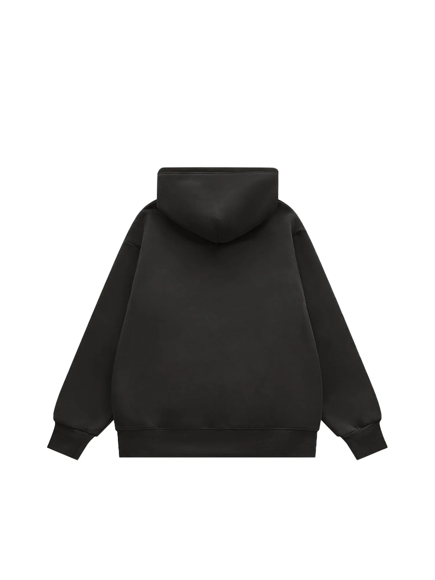 Thesupermade Letter Graphics Fleece Hoodie sold by Thesupermade product image thumbnail 3