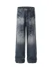 Retro Neutral Washed Straight Jeans - 2261 sold by Thesupermade