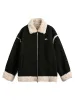 Fur Collar Zip Up Sherpa-Lined Jacket sold by Thesupermade