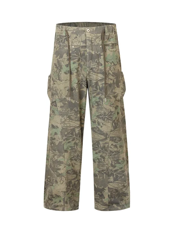 Camouflage Multi-Pocket Cargo Pants - 2355 sold by Thesupermade