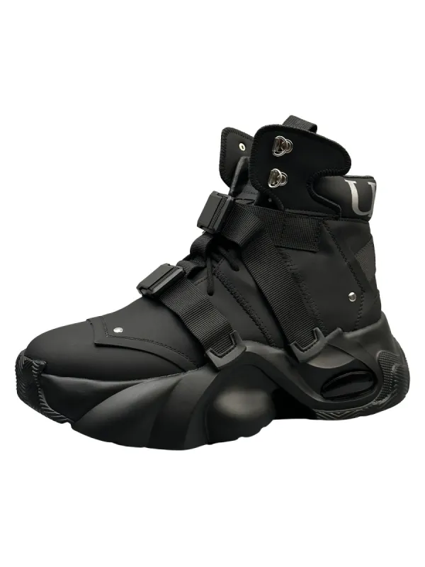 Dual-Strap Stealth Runner Boots sold by Thesupermade