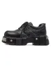 Metal Plate Chunky Leather Shoes sold by Thesupermade