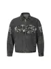 Wasteland Embroidered Print Rivet Denim Jacket sold by Thesupermade
