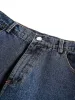 Distressed Ink Graffiti Straight Jeans sold by Thesupermade