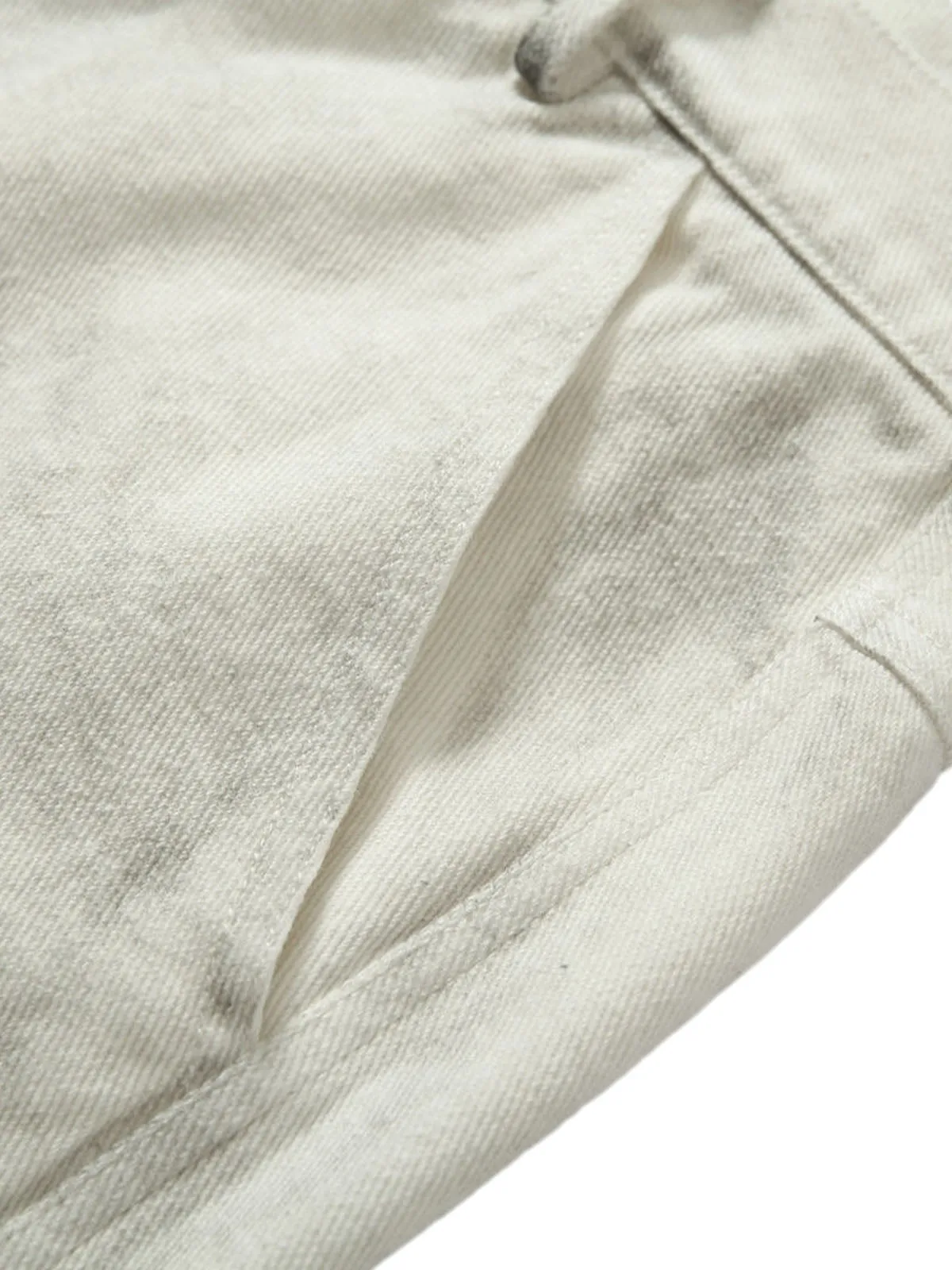 Washed Tie-Dyed White Work Pants sold by Thesupermade product image thumbnail 4