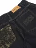 Deconstructed Cheetah Print Baggy Barrel Jeans - 2286 sold by Thesupermade