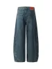 Washed Deconstructed Split Scimitar Baggy Barrel Jeans sold by Thesupermade