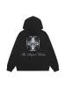 Street Cross Letters Print Hoodie sold by Thesupermade
