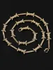 Zircon Thorn Copper Necklace sold by Thesupermade