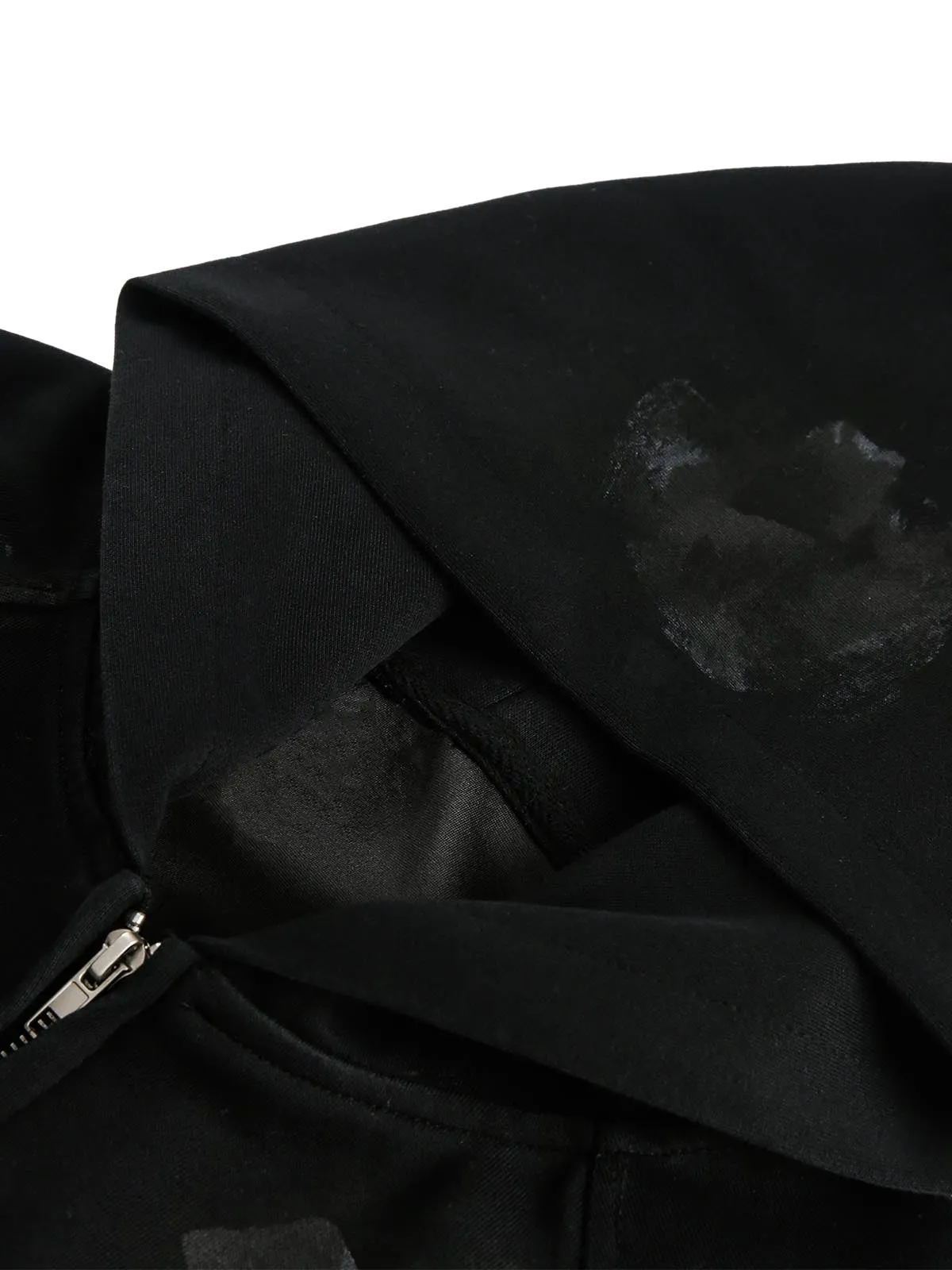 Distressed Calendar Patchwork Cardigan Hoodie sold by Thesupermade product image thumbnail 5