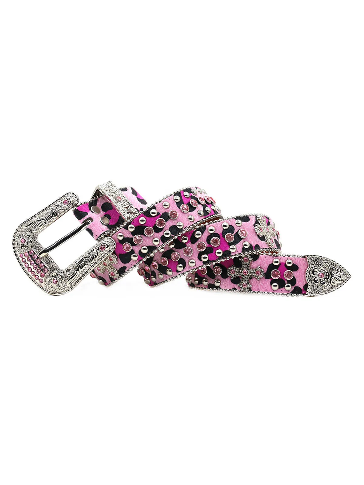 Punk Style Hotfix Rhinestone Belt sold by Thesupermade product image thumbnail 5