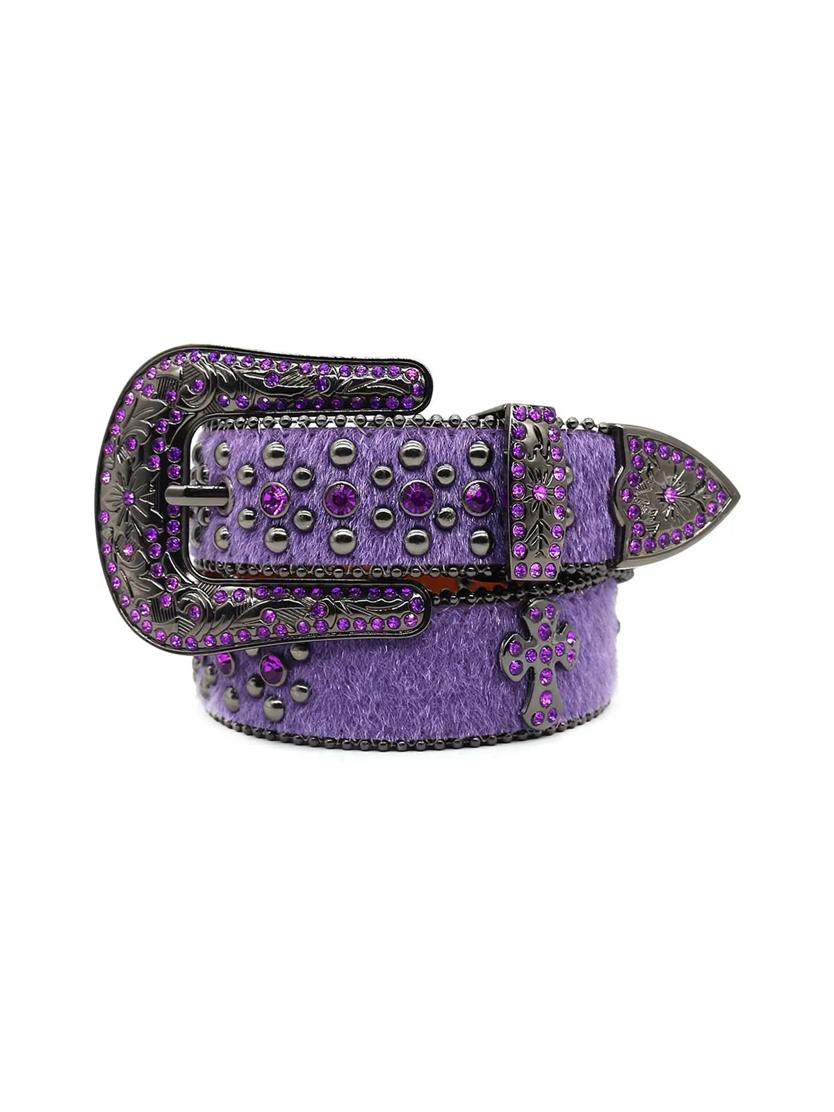 Punk Style Hotfix Rhinestone Belt sold by Thesupermade product image thumbnail 3