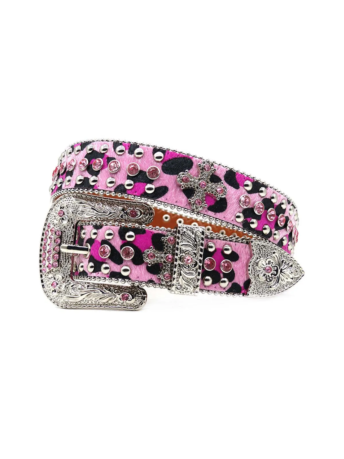 Punk Style Hotfix Rhinestone Belt sold by Thesupermade