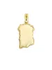 Rhinestone Hotfix Jesus Pendant Copper Necklace - 2441 sold by Thesupermade