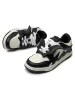 Black& White Contrast Color Skate Shoes sold by Thesupermade