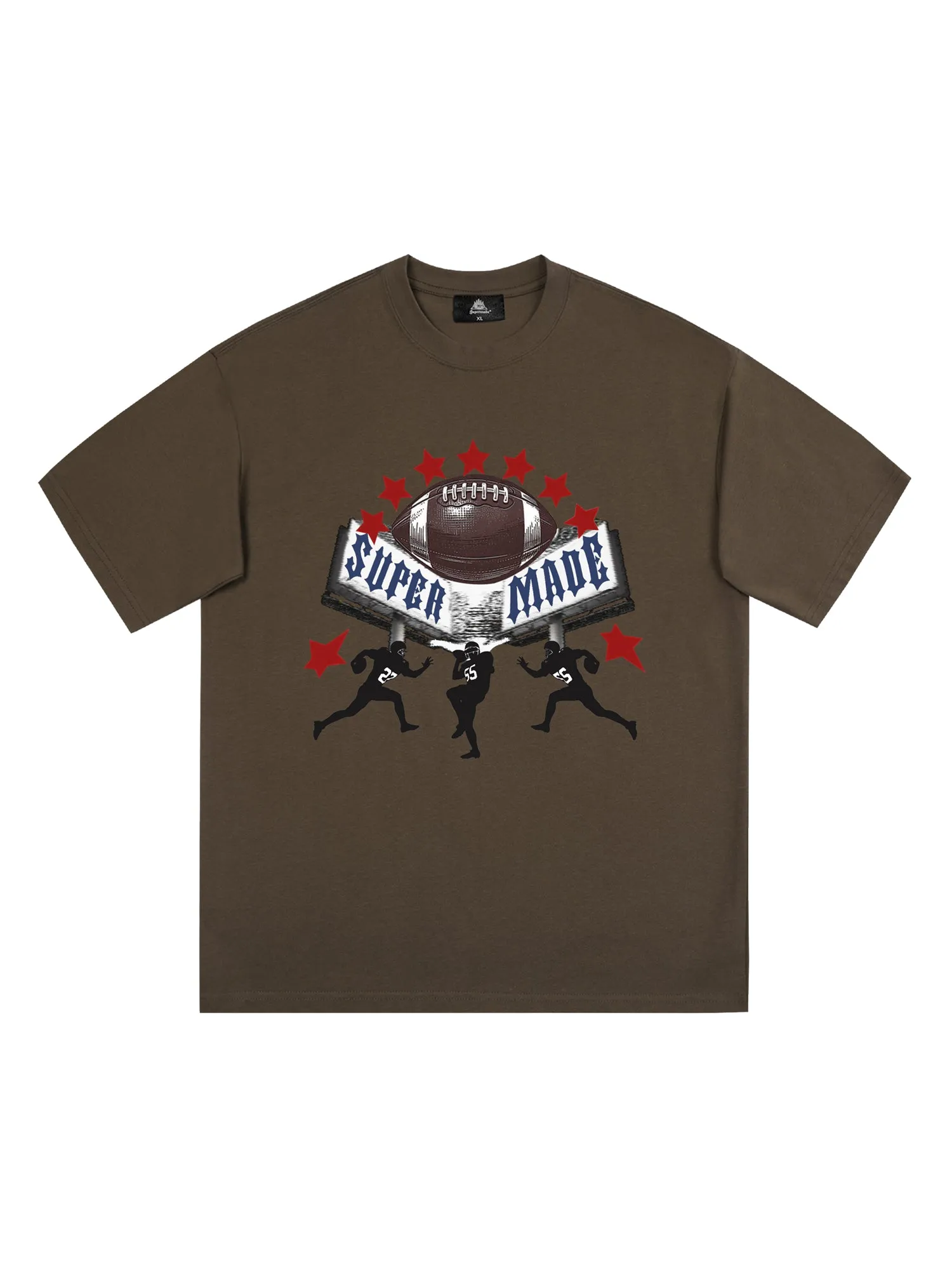 Super Bowl Football Print T-Shirt sold by Thesupermade