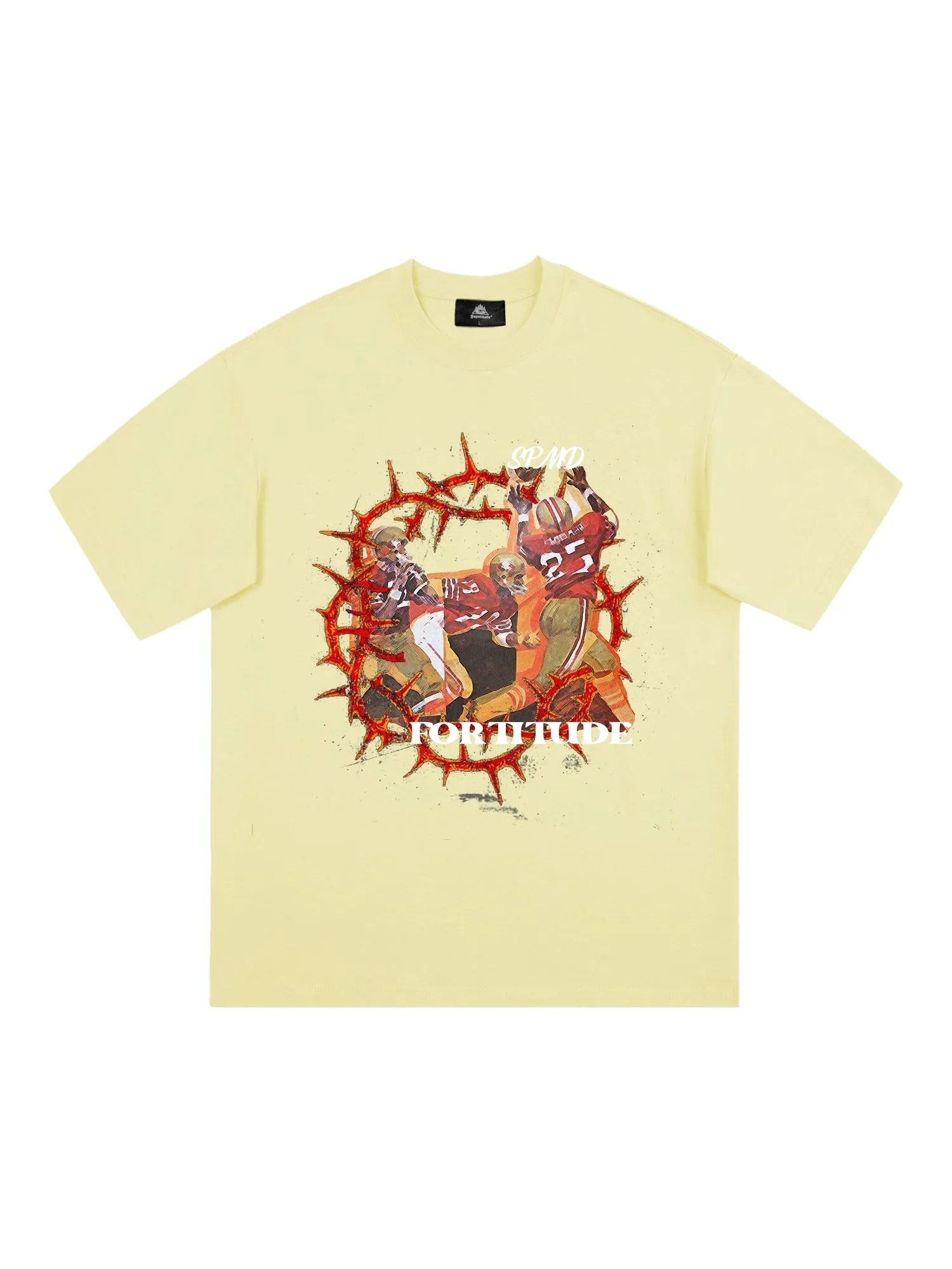 Super Bowl Football “FORTITUDE” Print T-Shirt sold by Thesupermade product image thumbnail 3