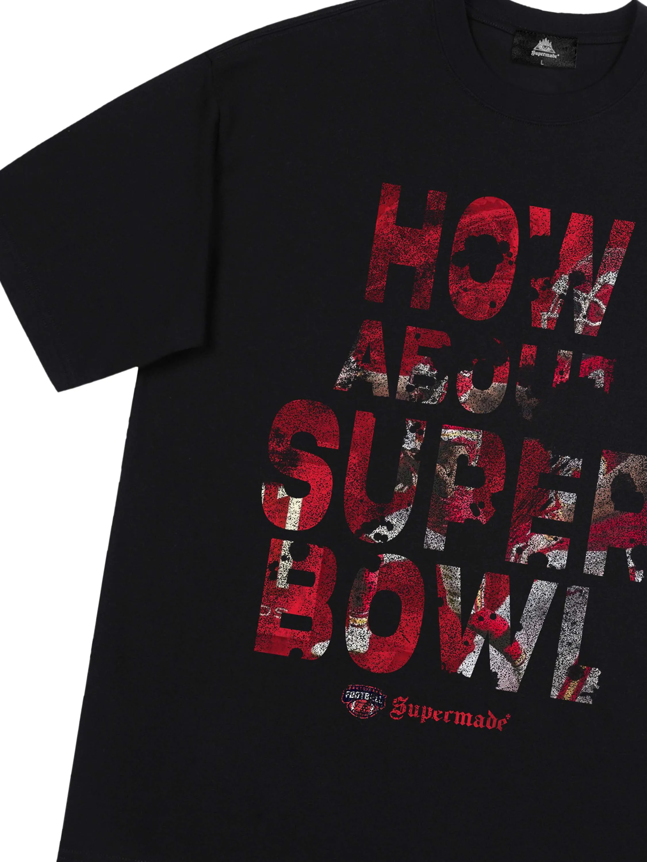 Original Distressed Letters Super Bowl Football Game T-shirt - 2308 sold by Thesupermade product image thumbnail 5