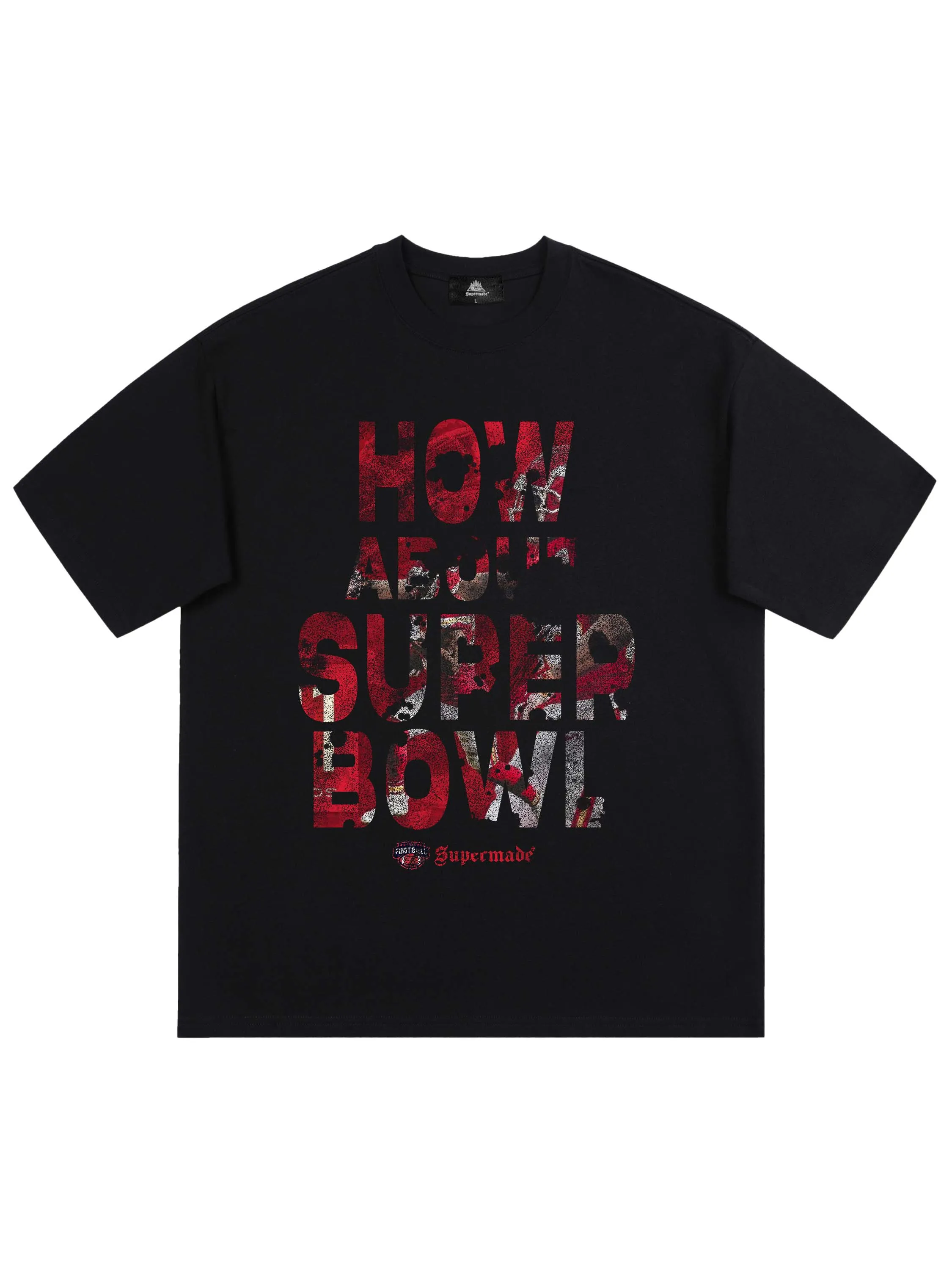 Original Distressed Letters Super Bowl Football Game T-shirt - 2308 sold by Thesupermade