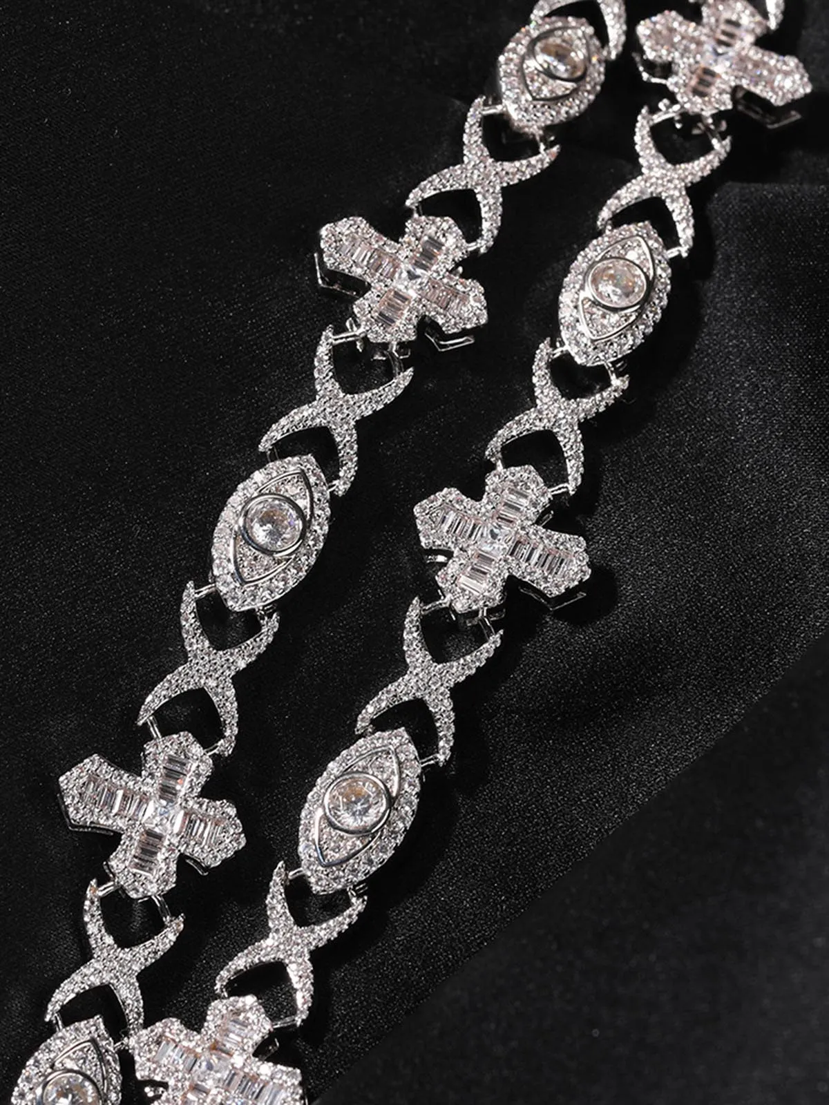 Evil Eye Copper Cross Bracelet sold by Thesupermade product image thumbnail 4