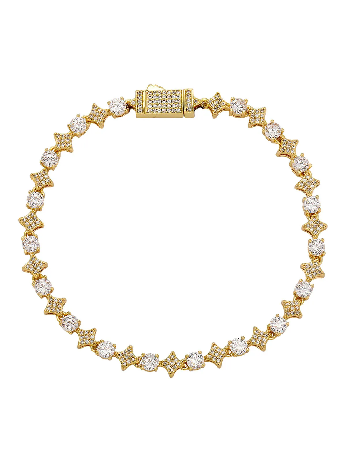 Zircon Star Chian Necklace sold by Thesupermade product image thumbnail 5