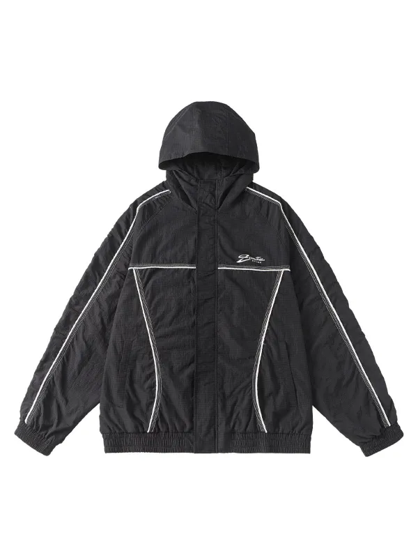 Retro Outdoor Zip Up Hooded Jacket sold by Thesupermade