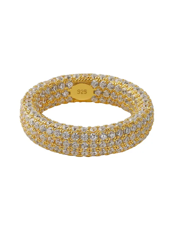 925 Sterling Silver Zircon Ring sold by Thesupermade