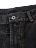 Washed Distressed Deconstructed Split Jeans sold by Thesupermade