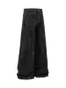 Washed Distressed Deconstructed Split Jeans sold by Thesupermade