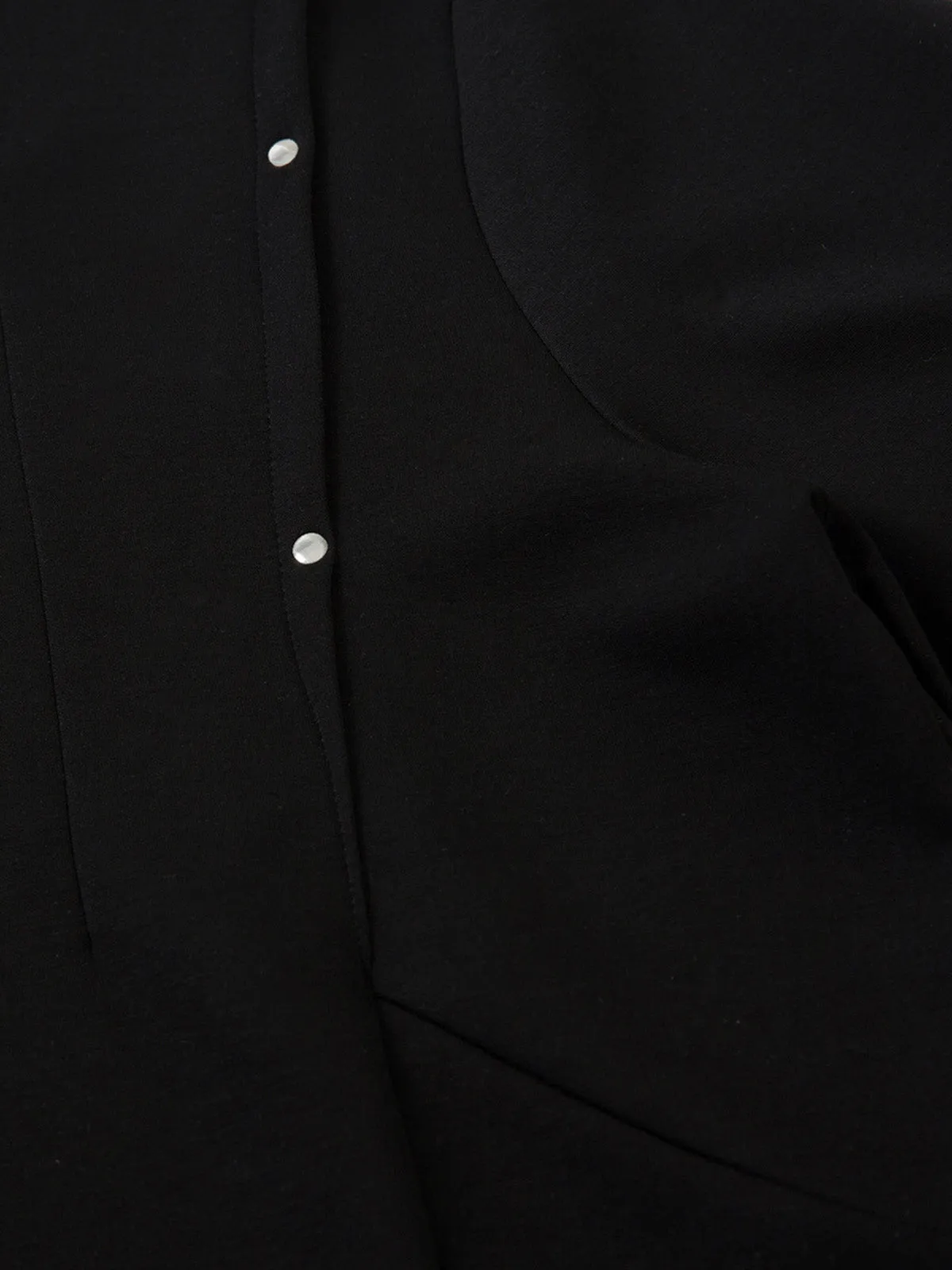 Retro Rivet Pleated Functional T-shirt sold by Thesupermade product image thumbnail 5