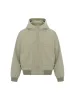Washed Distressed Patchwork Work Hooded Jacket sold by Thesupermade