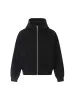 Washed Distressed Patchwork Work Hooded Jacket sold by Thesupermade