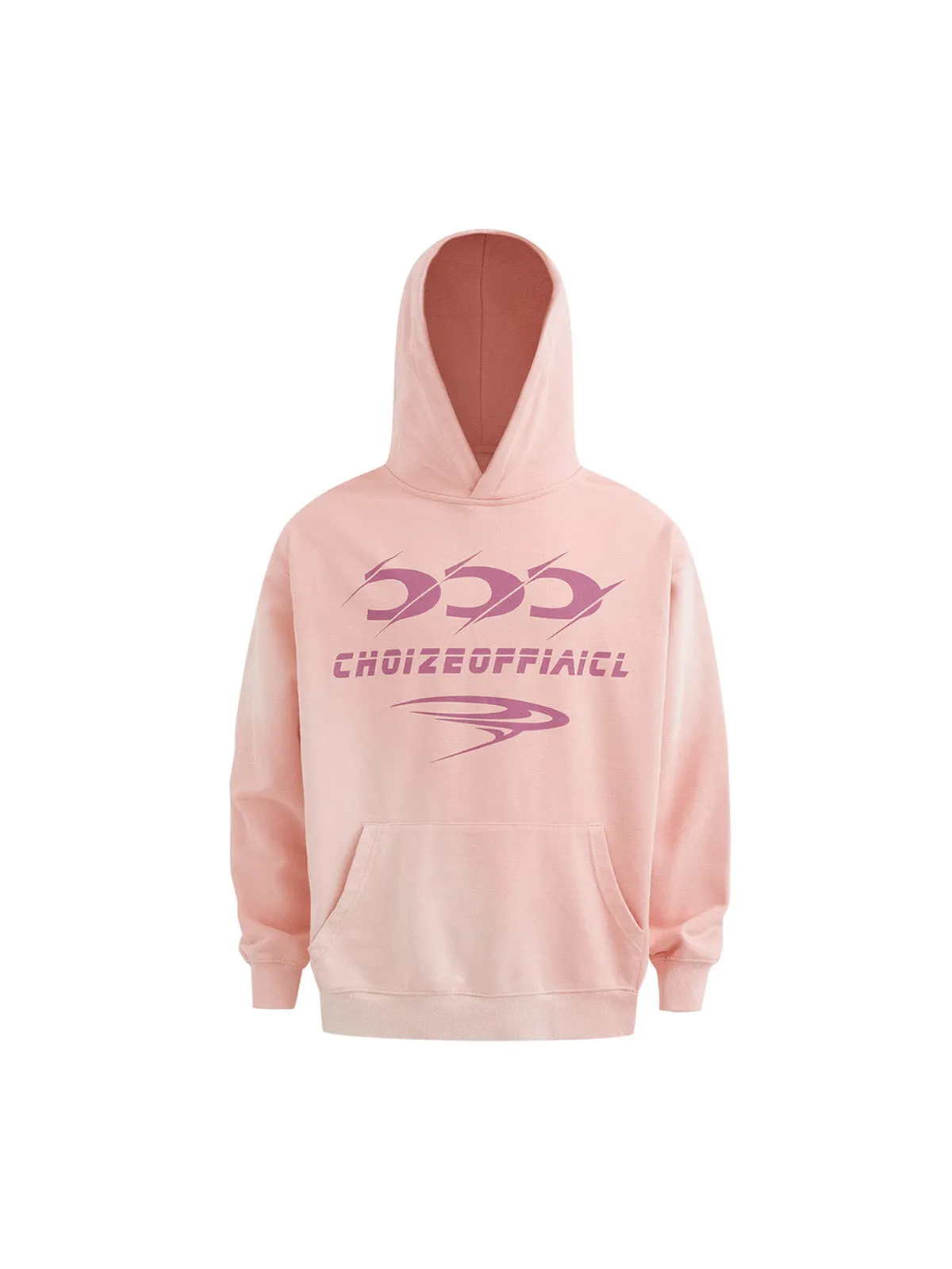 Heavy Washed Letter Print Hoodie sold by Thesupermade product image thumbnail 2