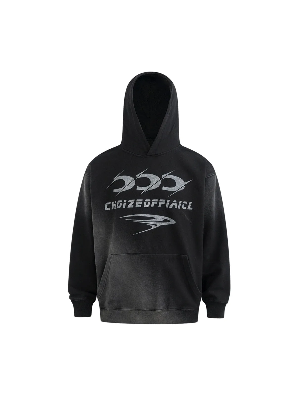 Heavy Washed Letter Print Hoodie sold by Thesupermade