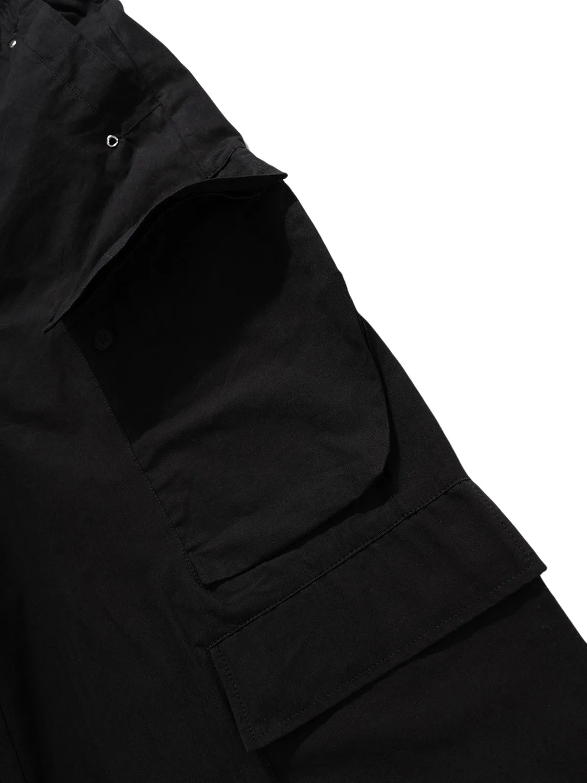 Woven Multi-Pocket Baggy Flared Pants - 2321 sold by Thesupermade product image thumbnail 4